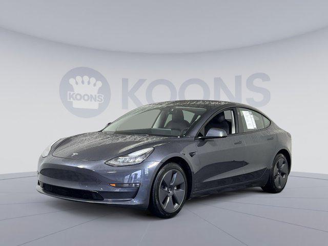 used 2022 Tesla Model 3 car, priced at $26,000