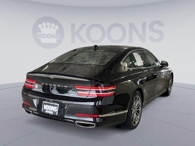 used 2022 Genesis G80 car, priced at $35,000