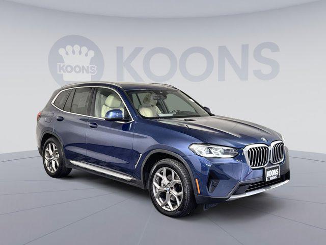 used 2022 BMW X3 car, priced at $34,500