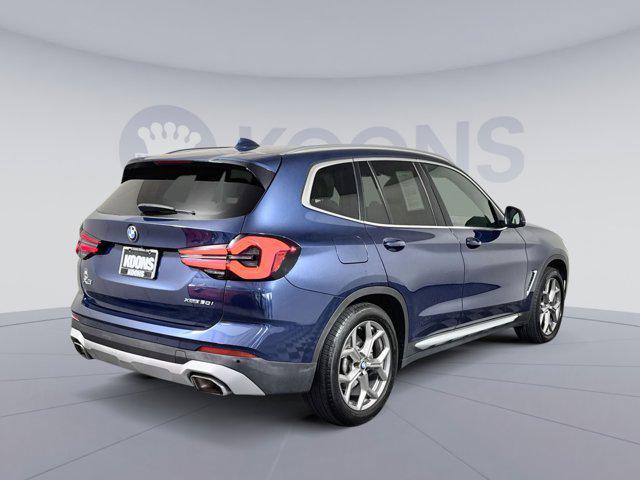 used 2022 BMW X3 car, priced at $34,500
