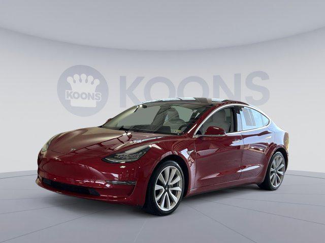 used 2018 Tesla Model 3 car, priced at $21,433