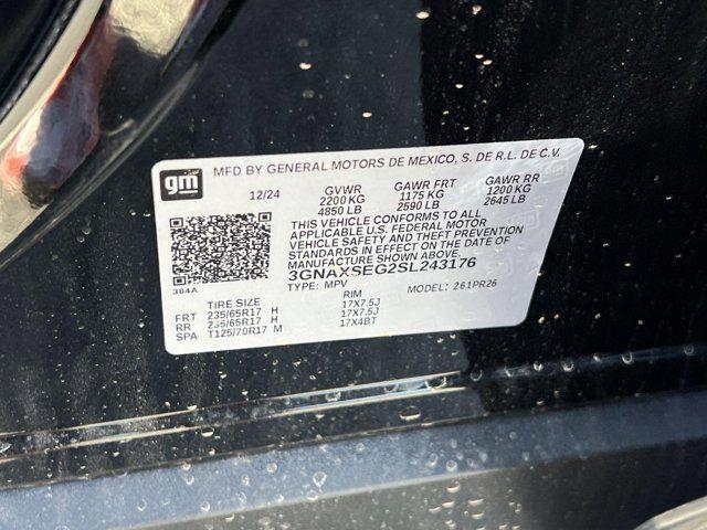 new 2025 Chevrolet Equinox car, priced at $37,840