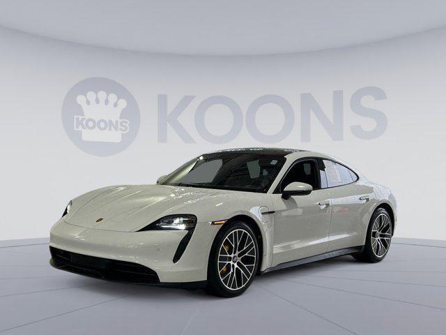 used 2021 Porsche Taycan car, priced at $44,500