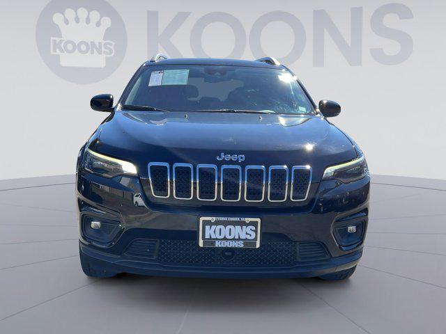 used 2021 Jeep Cherokee car, priced at $21,200