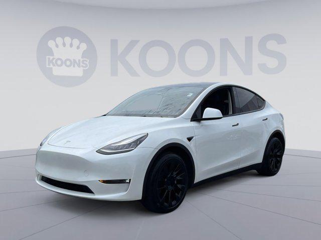 used 2021 Tesla Model Y car, priced at $26,500