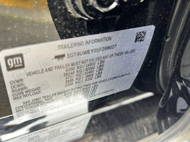 new 2025 GMC Sierra 3500 car, priced at $92,990