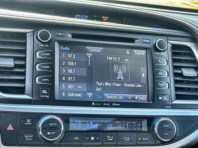 used 2018 Toyota Highlander car, priced at $24,000