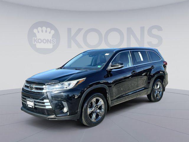 used 2018 Toyota Highlander car, priced at $25,500
