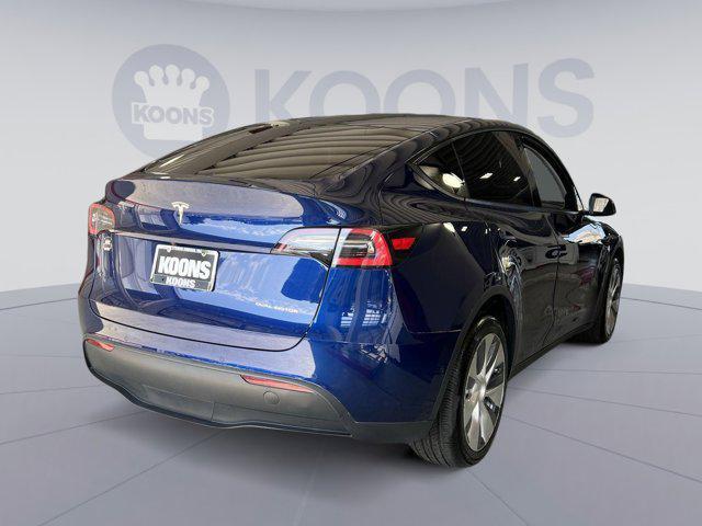 used 2020 Tesla Model Y car, priced at $28,500