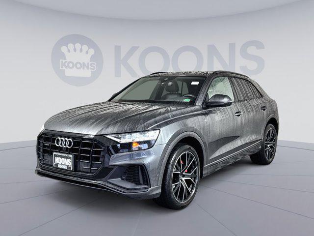 used 2021 Audi Q8 car, priced at $36,000