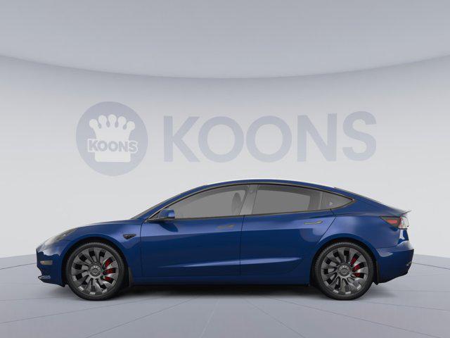 used 2023 Tesla Model 3 car, priced at $23,000