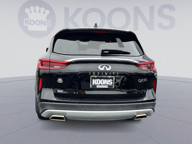 used 2021 INFINITI QX50 car, priced at $27,500