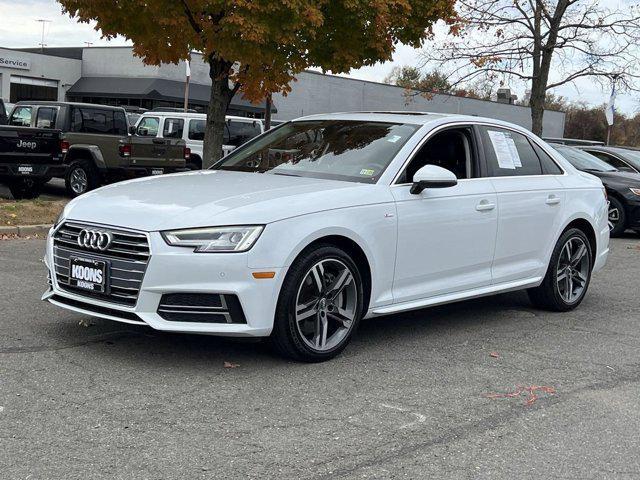 used 2018 Audi A4 car, priced at $17,500