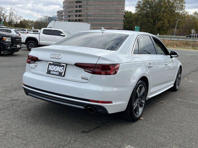 used 2018 Audi A4 car, priced at $17,500