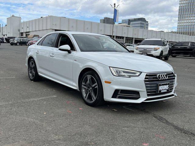 used 2018 Audi A4 car, priced at $17,500