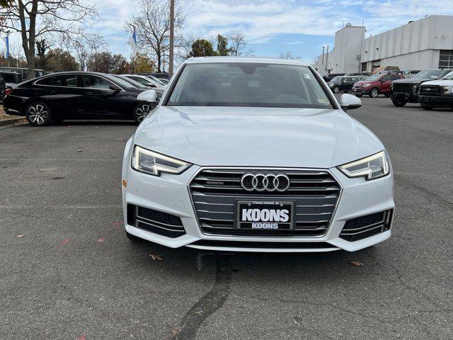 used 2018 Audi A4 car, priced at $17,500