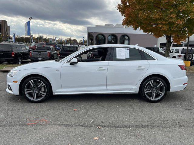 used 2018 Audi A4 car, priced at $17,500