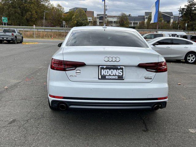 used 2018 Audi A4 car, priced at $17,500