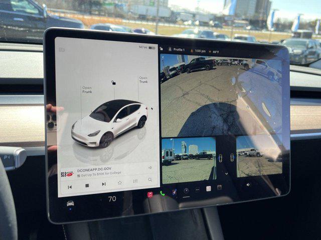 used 2025 Tesla Model Y car, priced at $41,000