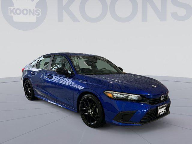 used 2022 Honda Civic car, priced at $24,500