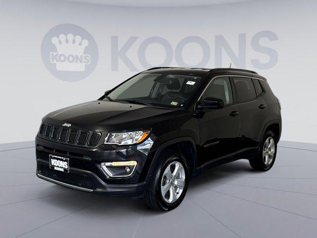 used 2021 Jeep Compass car, priced at $17,500