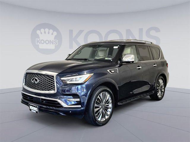 used 2021 INFINITI QX80 car, priced at $40,500