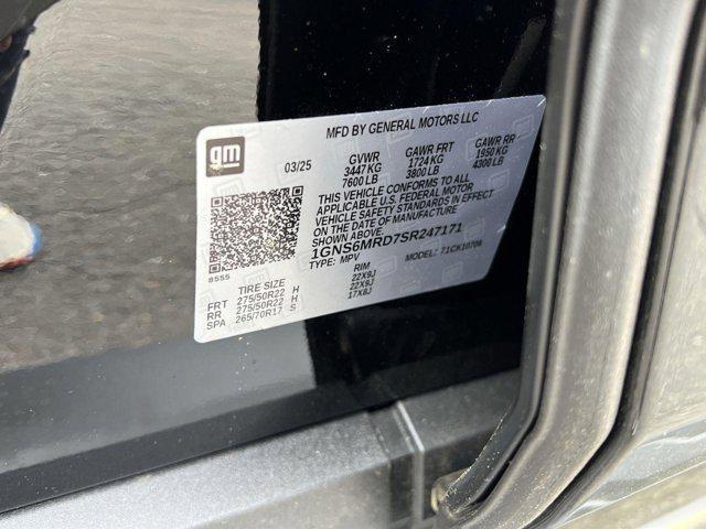 new 2025 Chevrolet Tahoe car, priced at $64,000