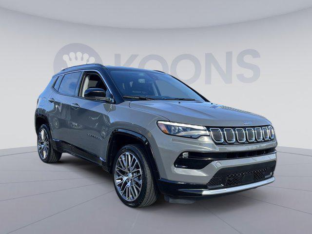 used 2022 Jeep Compass car, priced at $22,500