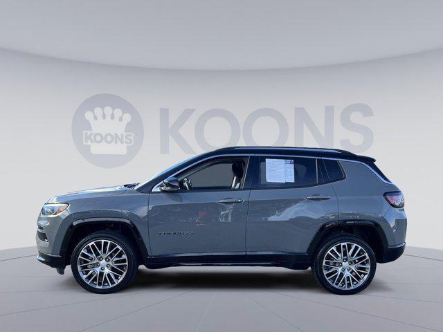 used 2022 Jeep Compass car, priced at $22,500