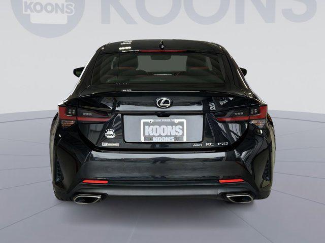 used 2021 Lexus RC 350 car, priced at $37,000