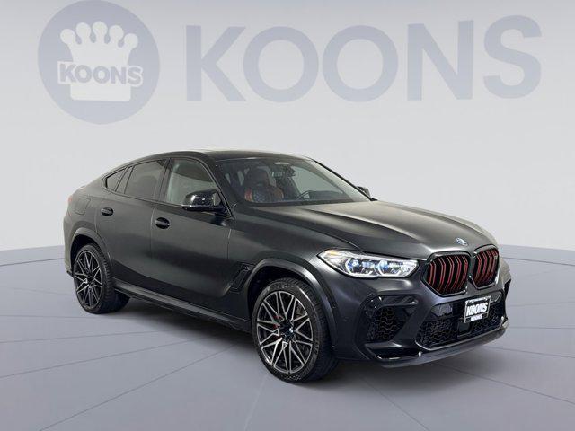used 2021 BMW X6 M car, priced at $74,500