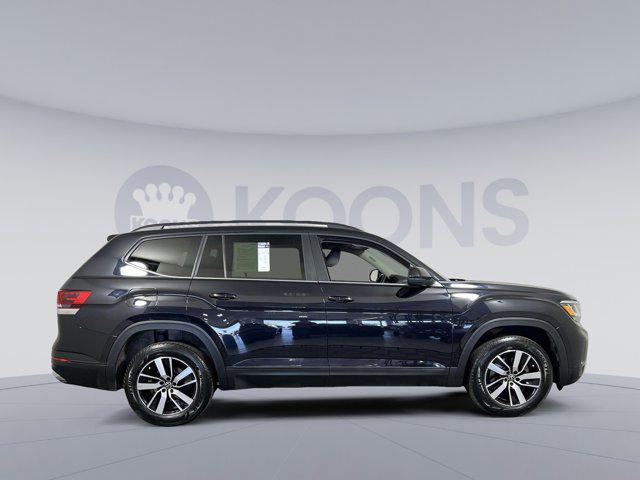 used 2021 Volkswagen Atlas car, priced at $21,000