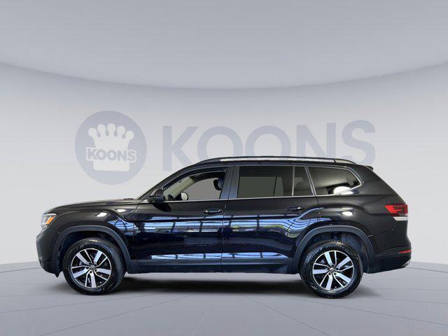 used 2021 Volkswagen Atlas car, priced at $21,000