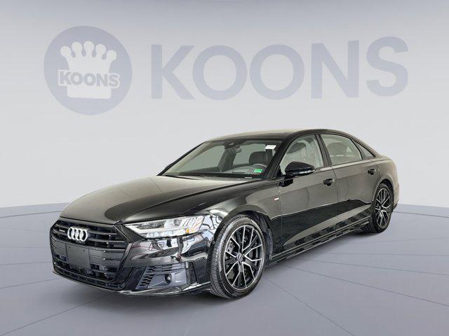 used 2021 Audi A8 car, priced at $43,000