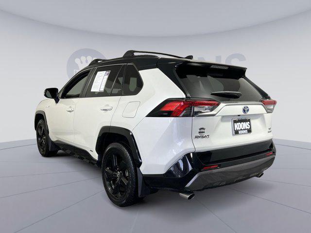 used 2020 Toyota RAV4 Hybrid car, priced at $28,000