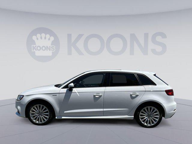 used 2017 Audi A3 e-tron car, priced at $17,500
