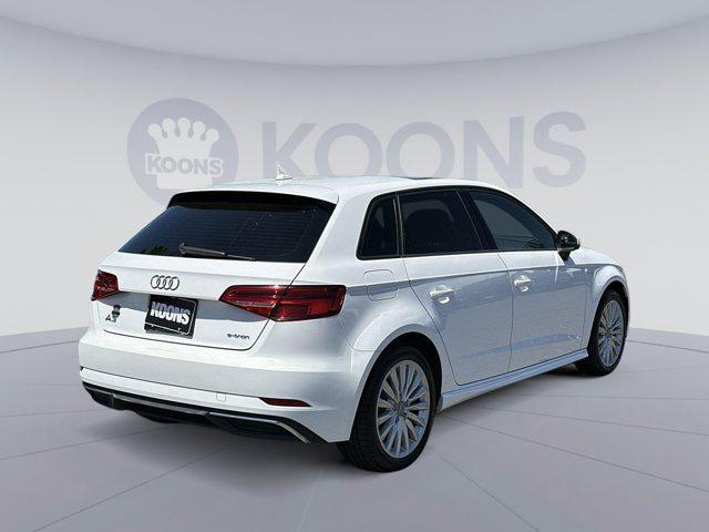 used 2017 Audi A3 e-tron car, priced at $17,500