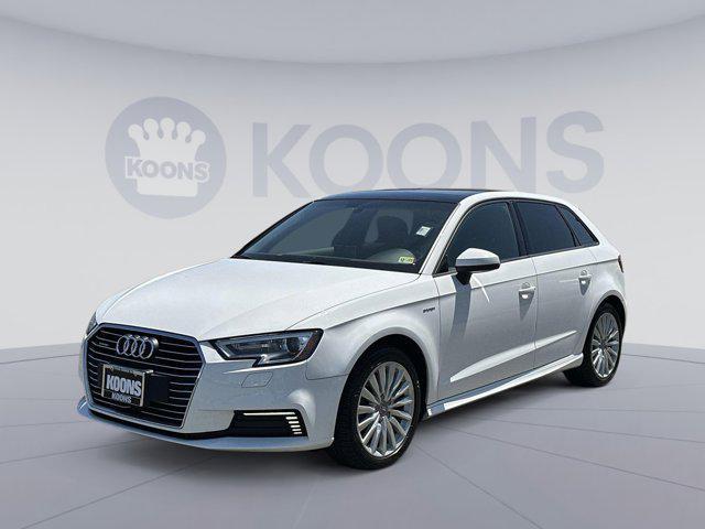 used 2017 Audi A3 e-tron car, priced at $17,500