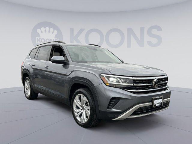 used 2021 Volkswagen Atlas car, priced at $23,500