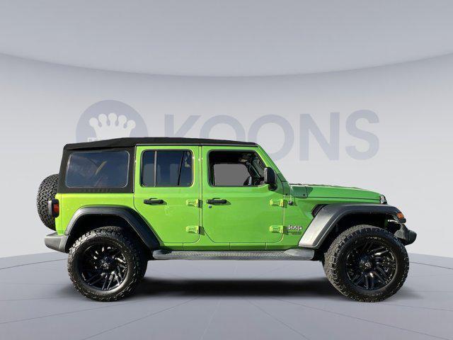 used 2018 Jeep Wrangler Unlimited car, priced at $22,500