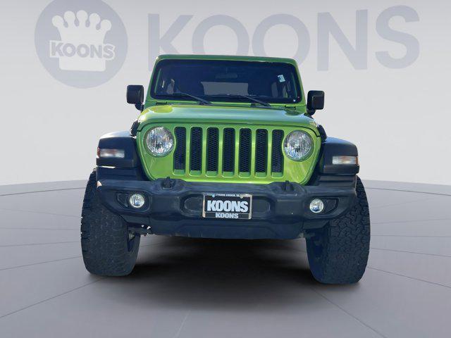 used 2018 Jeep Wrangler Unlimited car, priced at $22,500