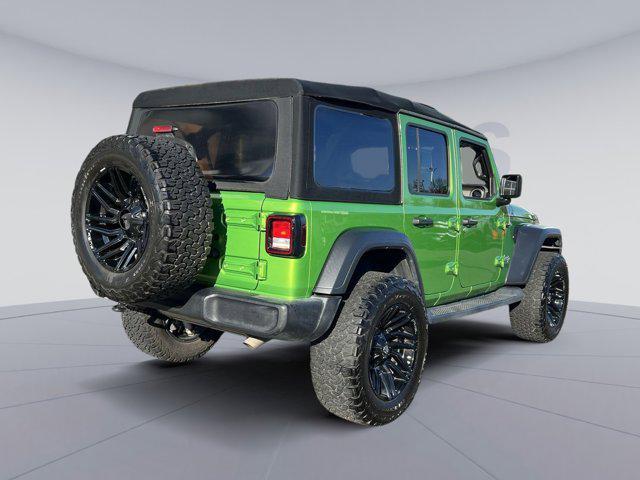 used 2018 Jeep Wrangler Unlimited car, priced at $22,500