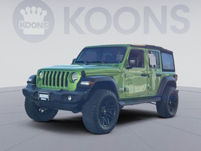 used 2018 Jeep Wrangler Unlimited car, priced at $22,500