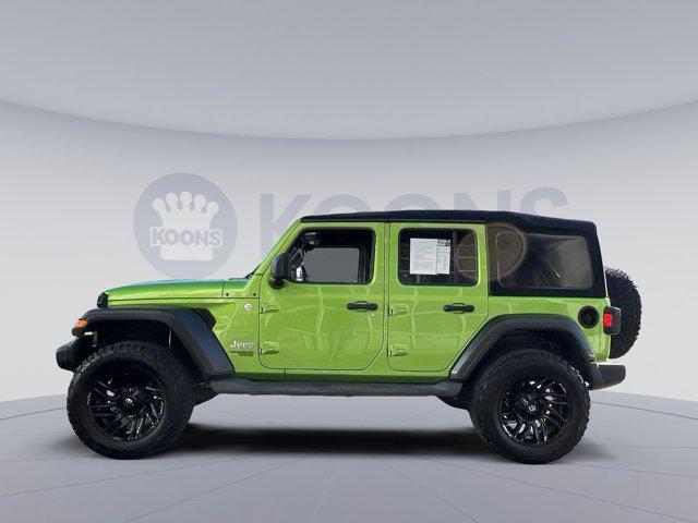 used 2018 Jeep Wrangler Unlimited car, priced at $22,500