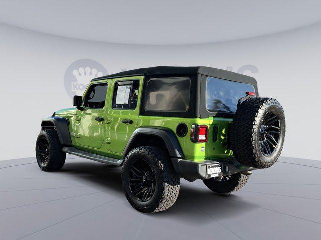 used 2018 Jeep Wrangler Unlimited car, priced at $22,500