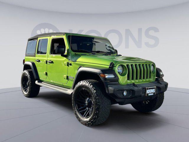 used 2018 Jeep Wrangler Unlimited car, priced at $22,500