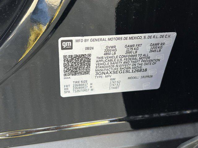new 2025 Chevrolet Equinox car, priced at $34,365