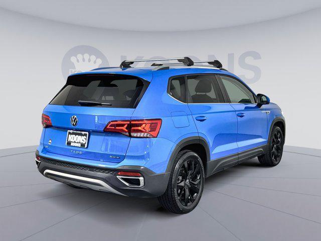 used 2022 Volkswagen Taos car, priced at $19,000