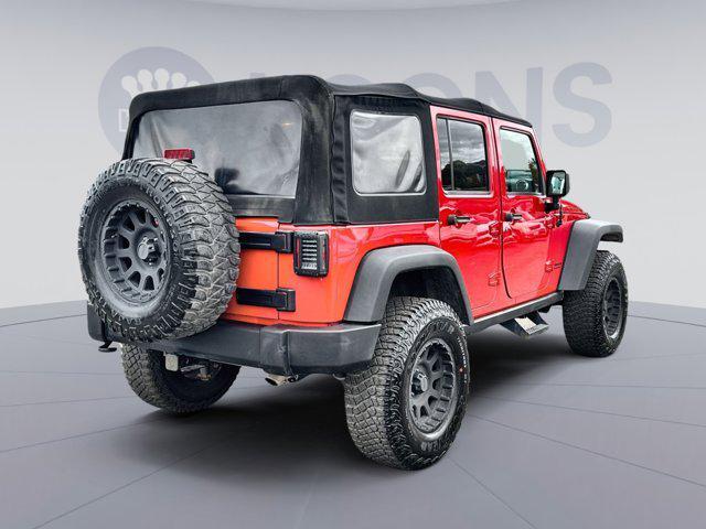 used 2016 Jeep Wrangler Unlimited car, priced at $19,899