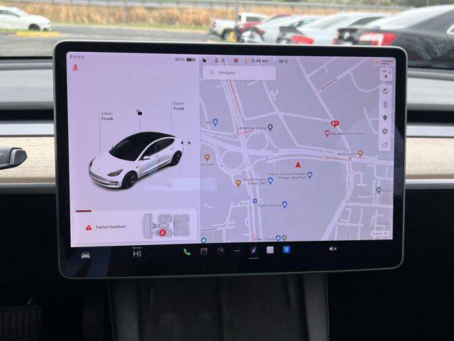 used 2021 Tesla Model 3 car, priced at $23,500